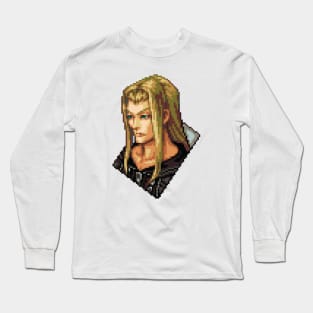 Organization XIII Vexen Pixel Art Long Sleeve T-Shirt